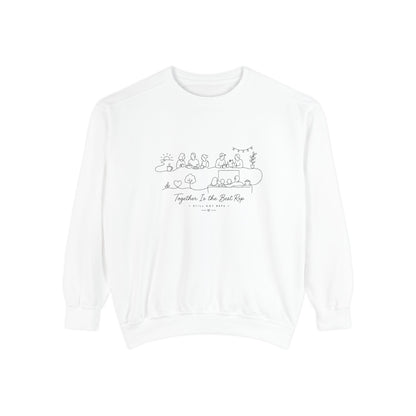 Community Wellness Pullover | Together is the Best Rep Graphic Sweatshirt | Active Lifestyle Top