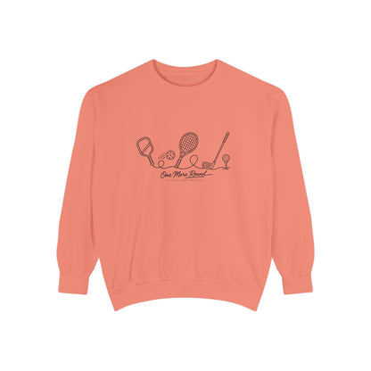 Athletic Longevity Pullover | One More Round Graphic Sweatshirt | Active Aging Top