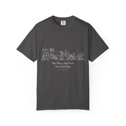 New Places Good Faces Same Great Pace T-Shirt