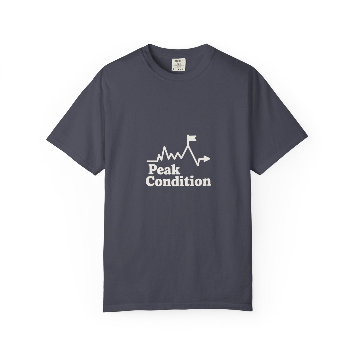 Peak Condition T-Shirt — Mountain Hiking Graphic Tee