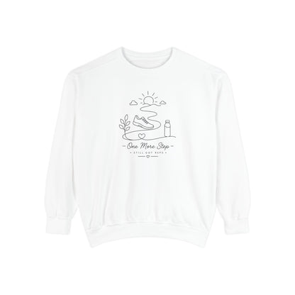 Athletic Longevity Pullover | One More Rep Graphic Sweatshirt | Active Aging Top