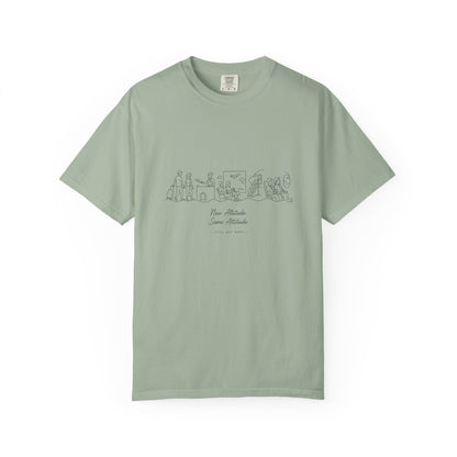 Vacation Travel, Line Art T-Shirt