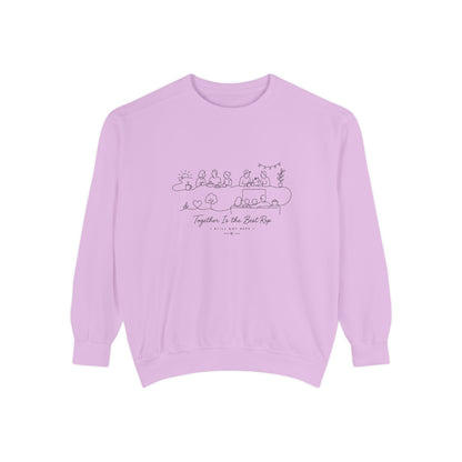 Community Wellness Pullover | Together is the Best Rep Graphic Sweatshirt | Active Lifestyle Top