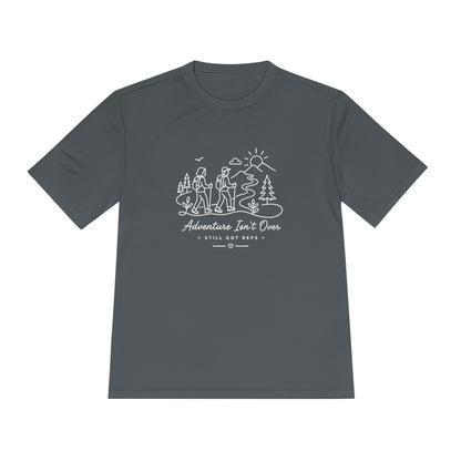 Couples Adventure Line Art Dry Fit T-Shirt