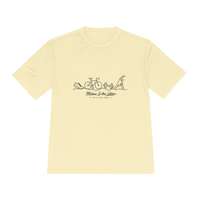 Motion is the Lotion Line Art Dry Fit T-Shirt