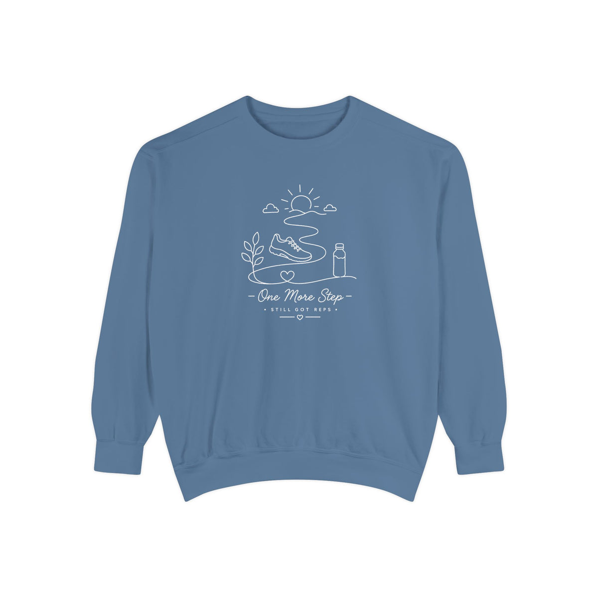 Athletic Longevity Pullover | One More Rep Graphic Sweatshirt | Active Aging Top