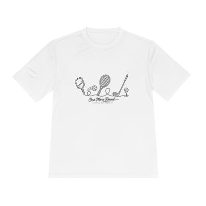 One More Round Line Art Dry Fit T-Shirt