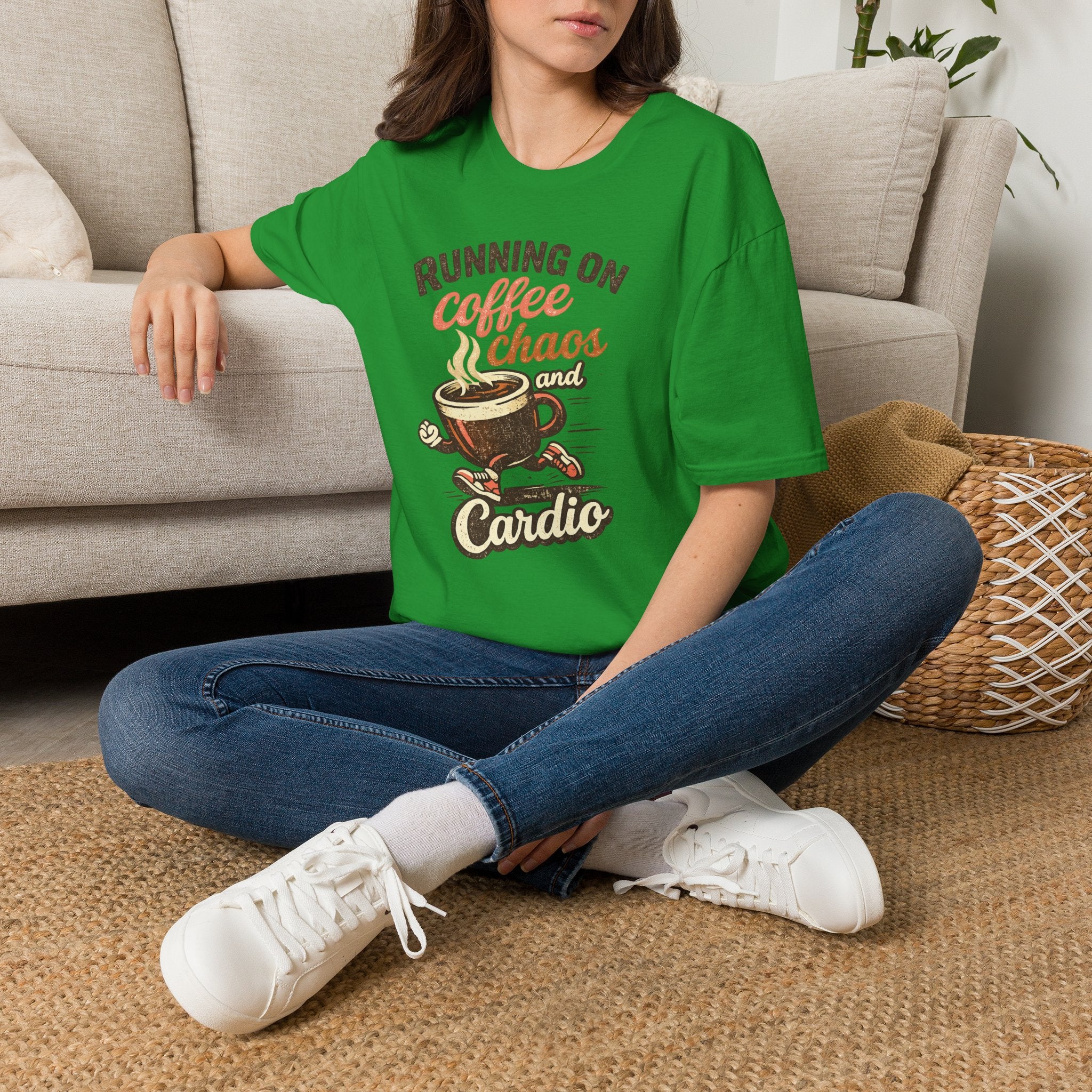Running on Coffee, Chaos & Cardio T-Shirt