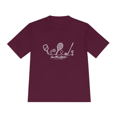 One More Round Line Art Dry Fit T-Shirt