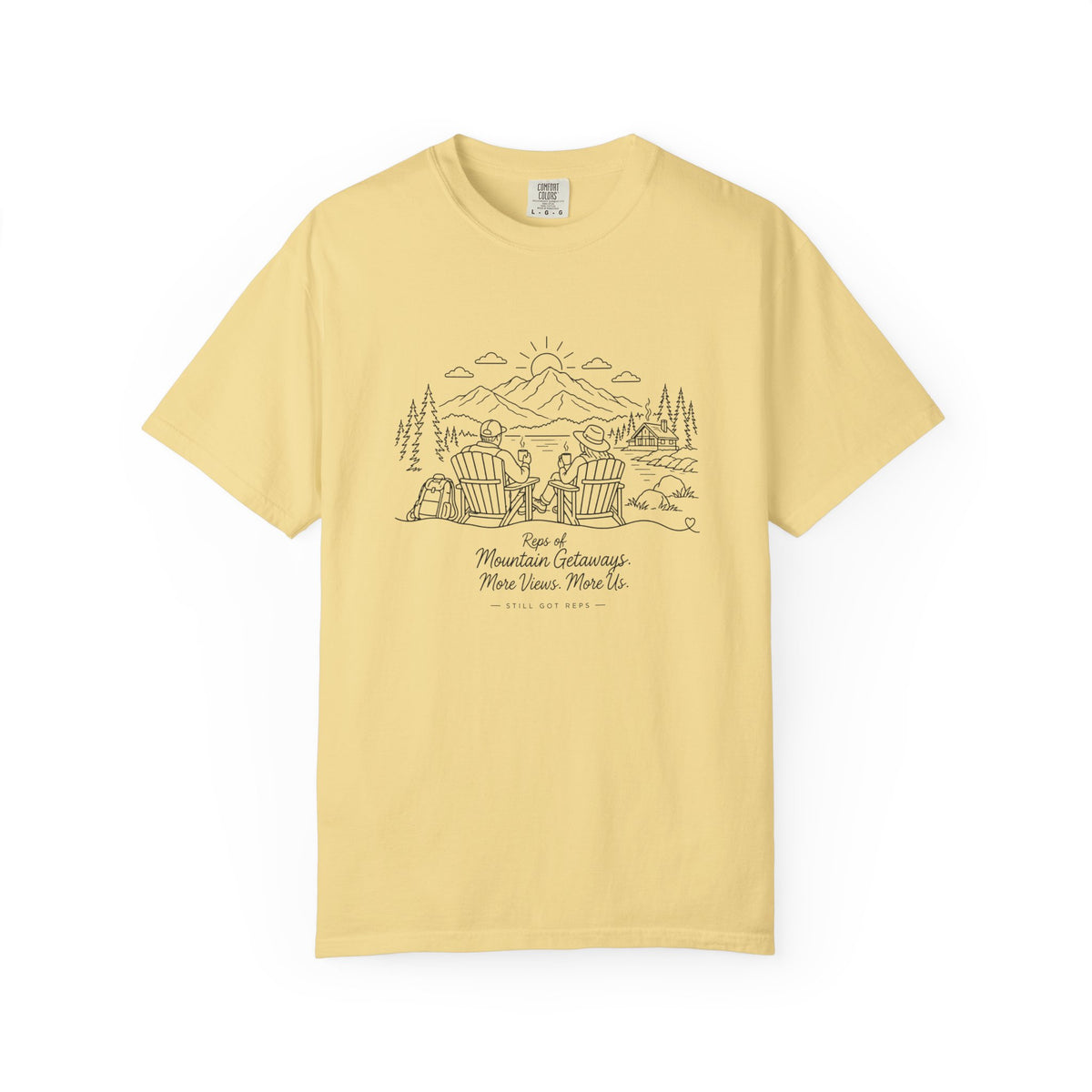 Couple Mountains Getaway T-Shirt