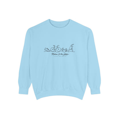 Lifestyle Wellness Pullover | Motion is the Lotion Graphic Sweatshirt | Daily Movement Top