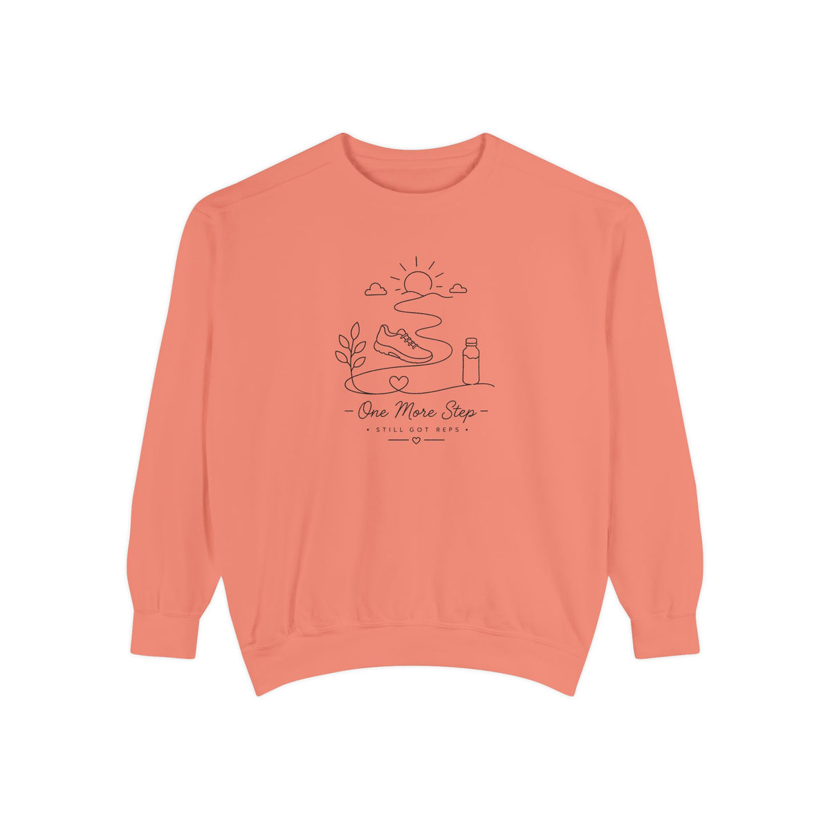 Athletic Longevity Pullover | One More Rep Graphic Sweatshirt | Active Aging Top