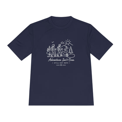 Couples Adventure Line Art Dry Fit T-Shirt