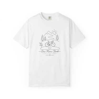 Adventure Series, Bike Mountain Tee - "One More Climb" Adventure Cycling T-Shirt