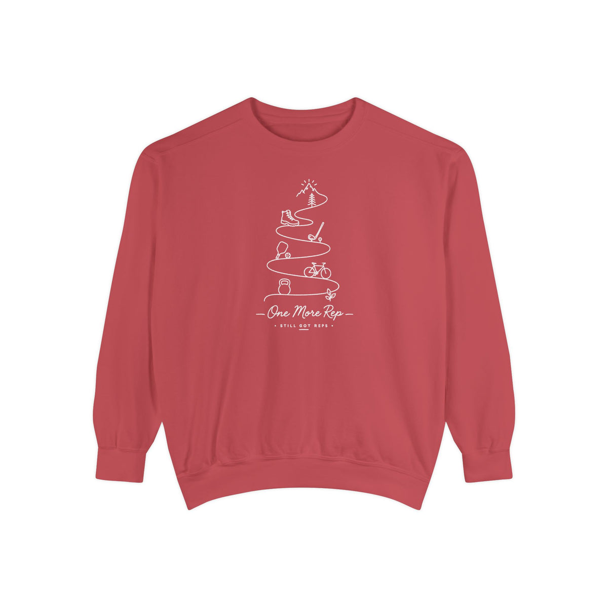 Athletic Longevity Pullover | One More Rep Graphic Sweatshirt | Active Aging Top