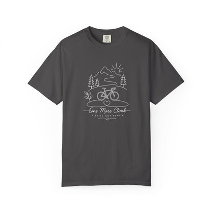 Adventure Series, Bike Mountain Tee - "One More Climb" Adventure Cycling T-Shirt