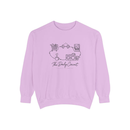 Lifestyle Wellness Pullover | The Daily Circuit Graphic Sweatshirt | Daily Habit Top