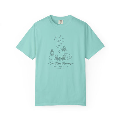 Adventure Series: One More Memory T-Shirt — Minimal Camping Night Illustration