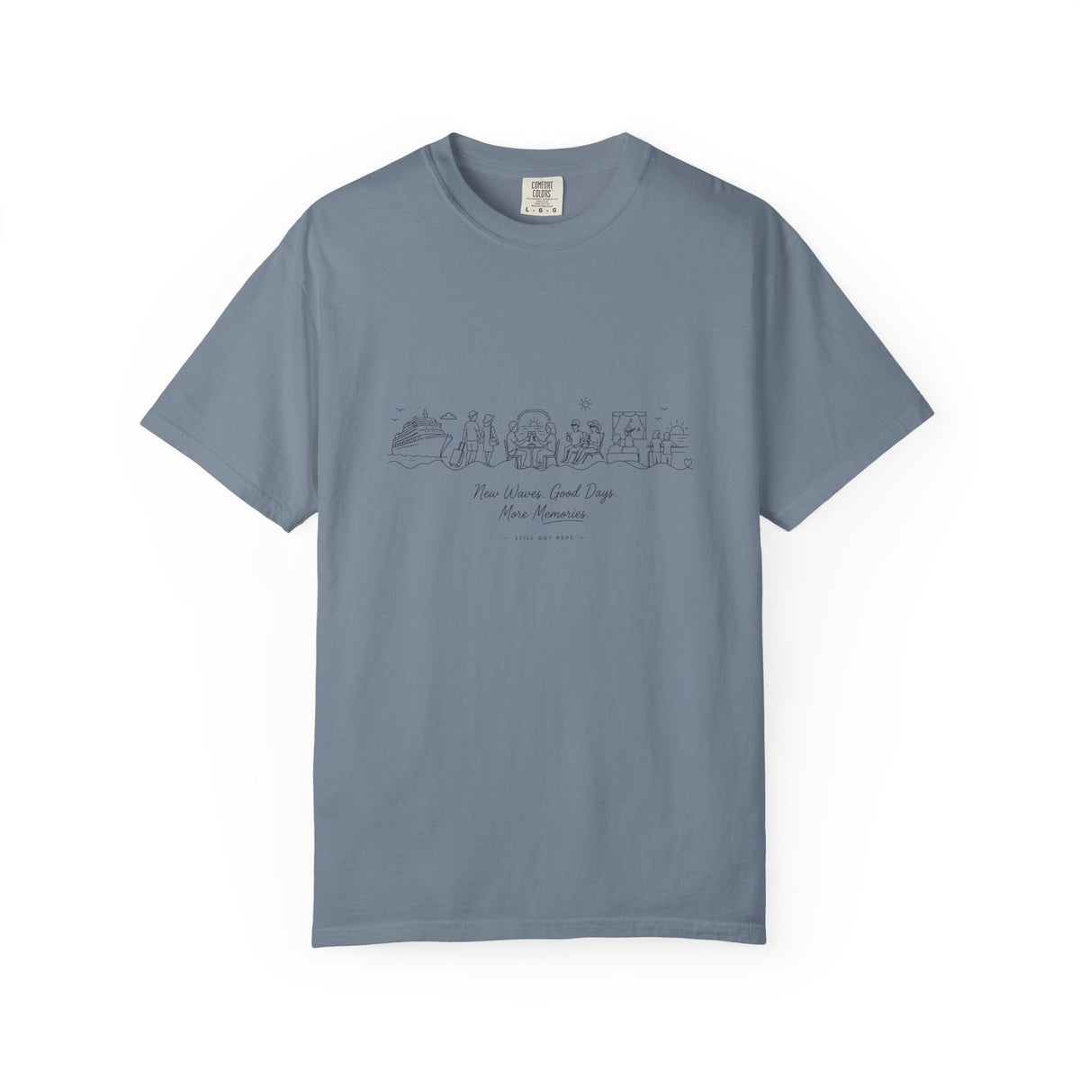Cruising Scene Sketch T-Shirt