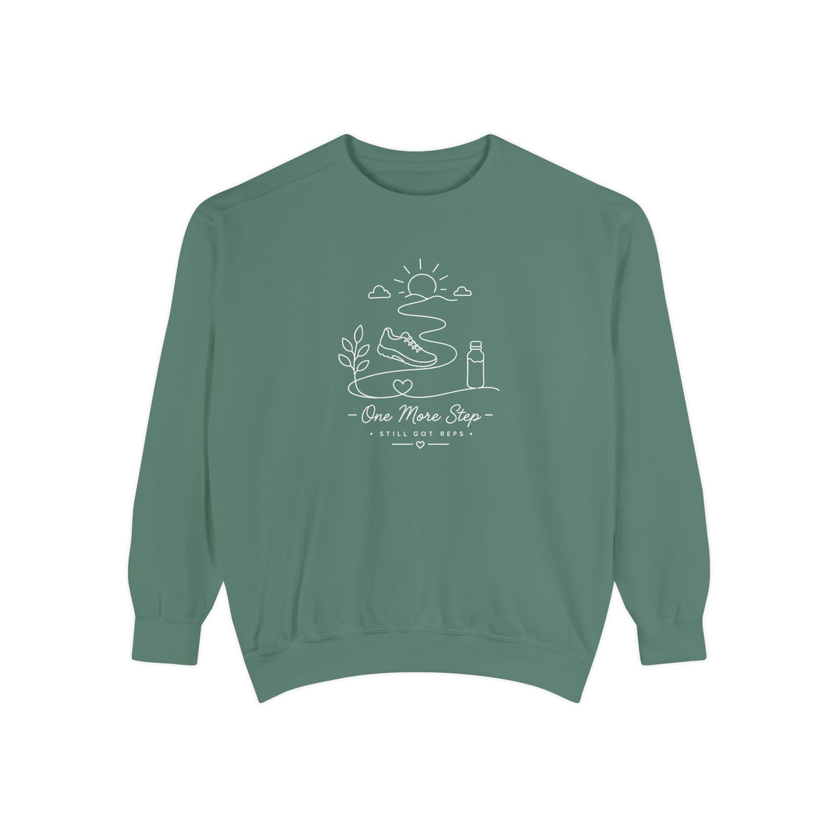Athletic Longevity Pullover | One More Rep Graphic Sweatshirt | Active Aging Top