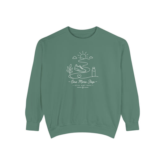 Athletic Longevity Pullover | One More Rep Graphic Sweatshirt | Active Aging Top