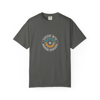 Vintage Gear T-Shirt — "Vintage With Modern Upgrades" Graphic Tee
