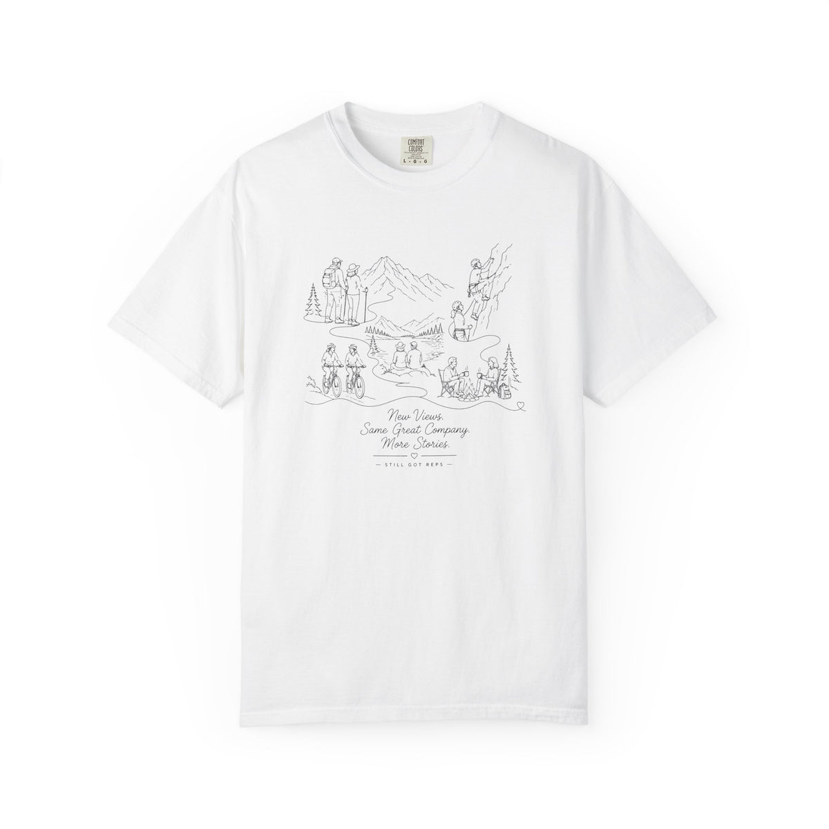 Couples Scenic Mountain Getaway T-Shirt