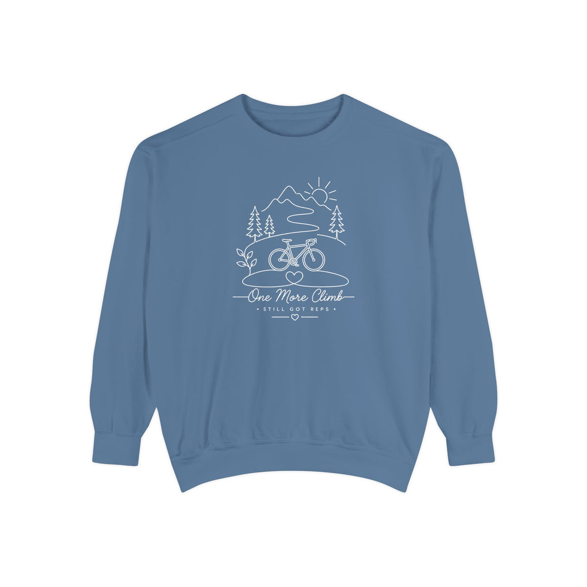 Inspirational Heritage Pullover | One More Climb Graphic Sweatshirt | Active Lifestyle Top