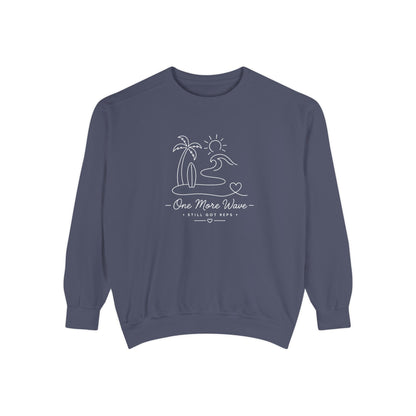 Inspirational Heritage Pullover | One More Wave Graphic Sweatshirt | Active Lifestyle Top