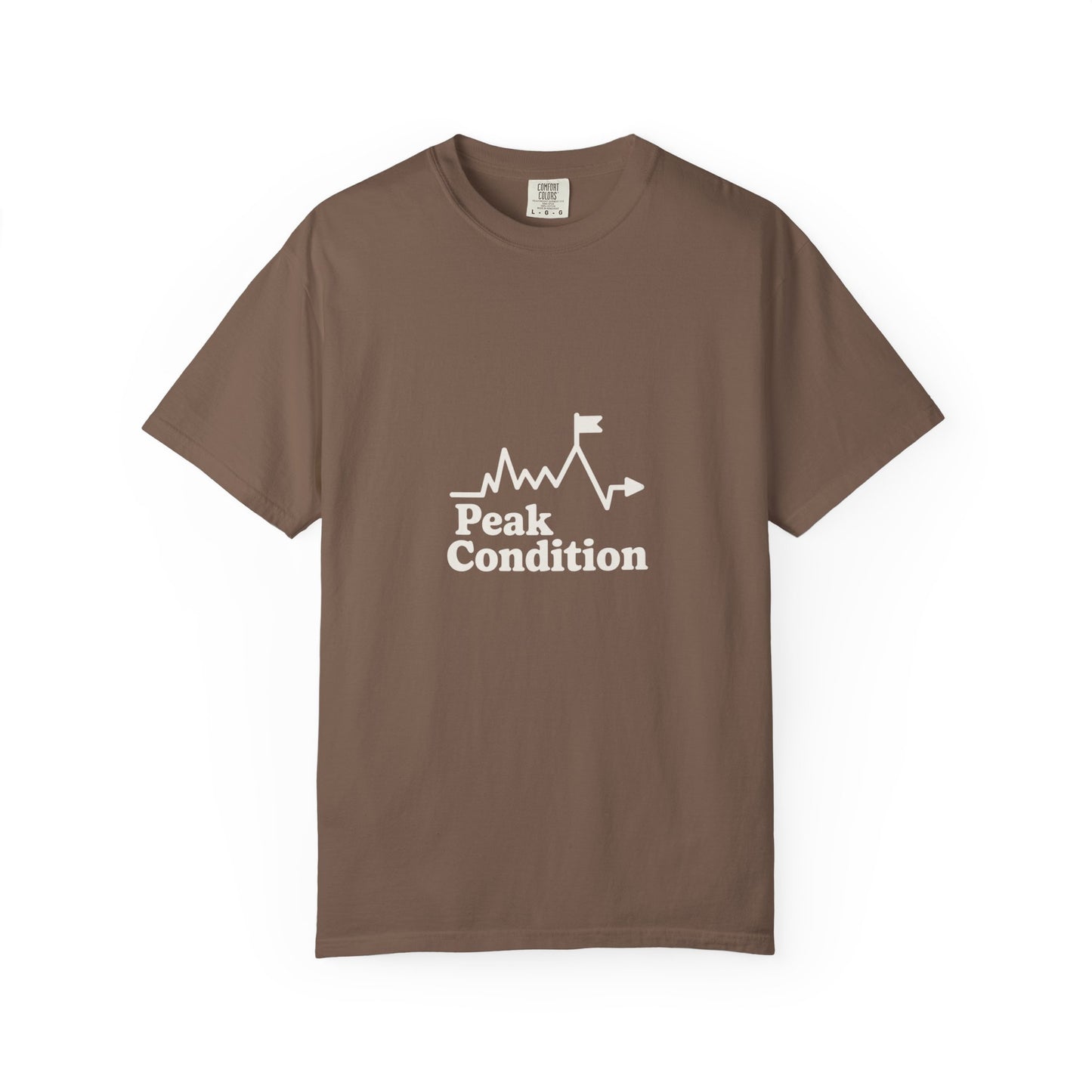 Peak Condition T-Shirt — Mountain Hiking Graphic Tee