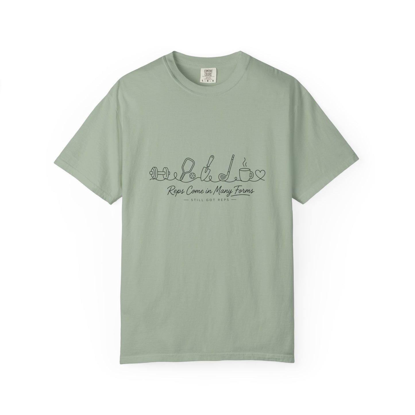Minimalist Houseplants Line Art T‑Shirt — "Rooms Grow on Many Forms"