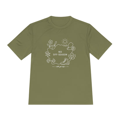 No Off Days Line Art Dry Fit T-Shirt
