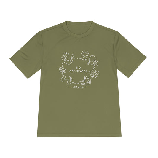 No Off Days Line Art Dry Fit T-Shirt