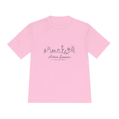 Active Seasons Line Art Dry Fit T-Shirt