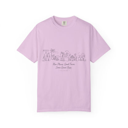 New Places Good Faces Same Great Pace T-Shirt