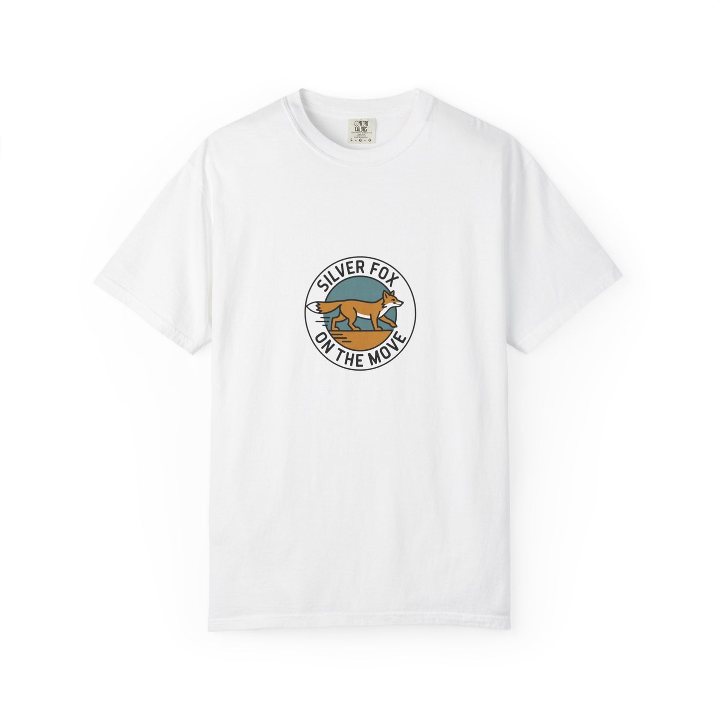 Fox Logo T-Shirt — "Silver Fox On The Move" Vintage Graphic Tee