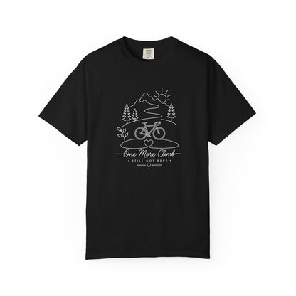Adventure Series, Bike Mountain Tee - "One More Climb" Adventure Cycling T-Shirt