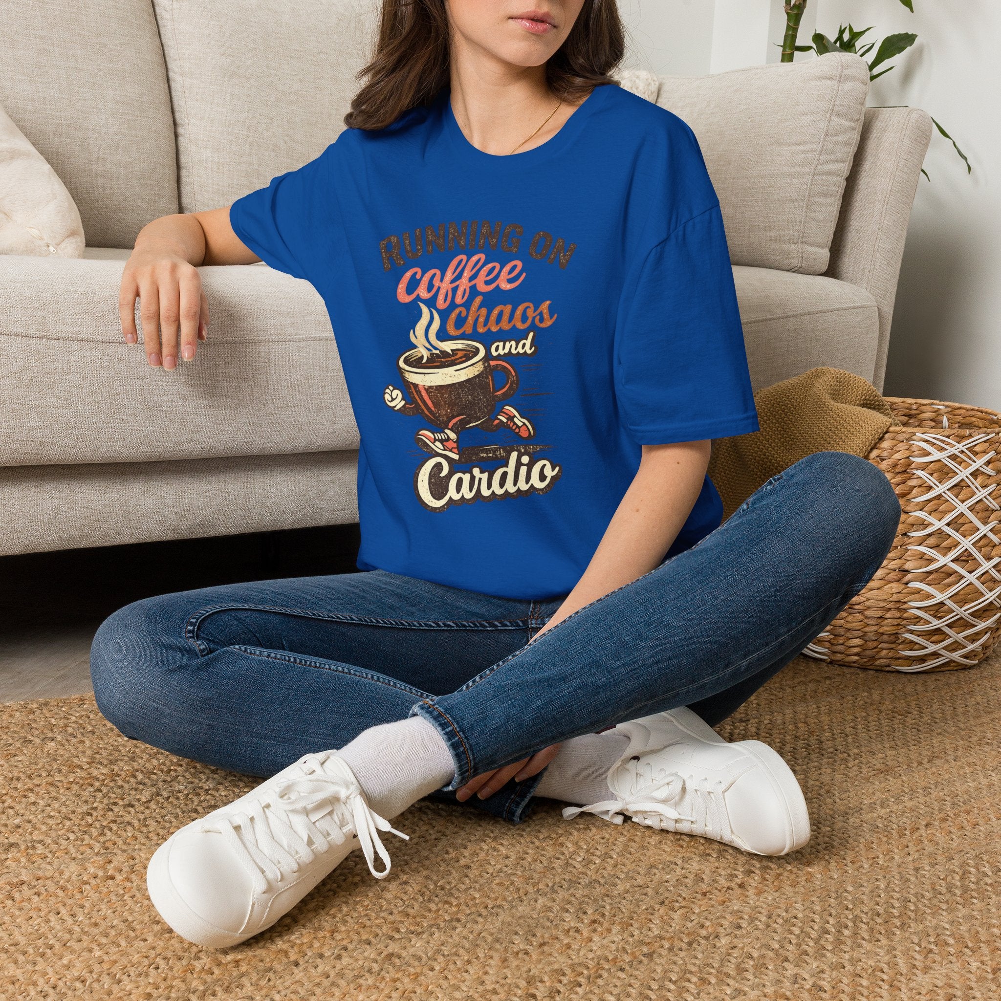 Running on Coffee, Chaos & Cardio T-Shirt