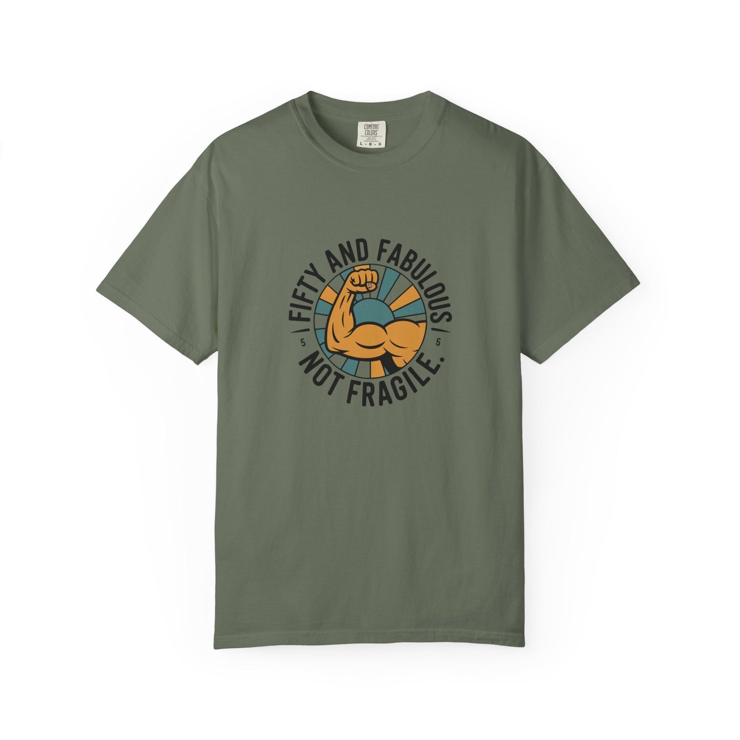 Fifty and Fabulous T-Shirt – "Fifty and Fabulous, Not Fragile" Birthday Tee