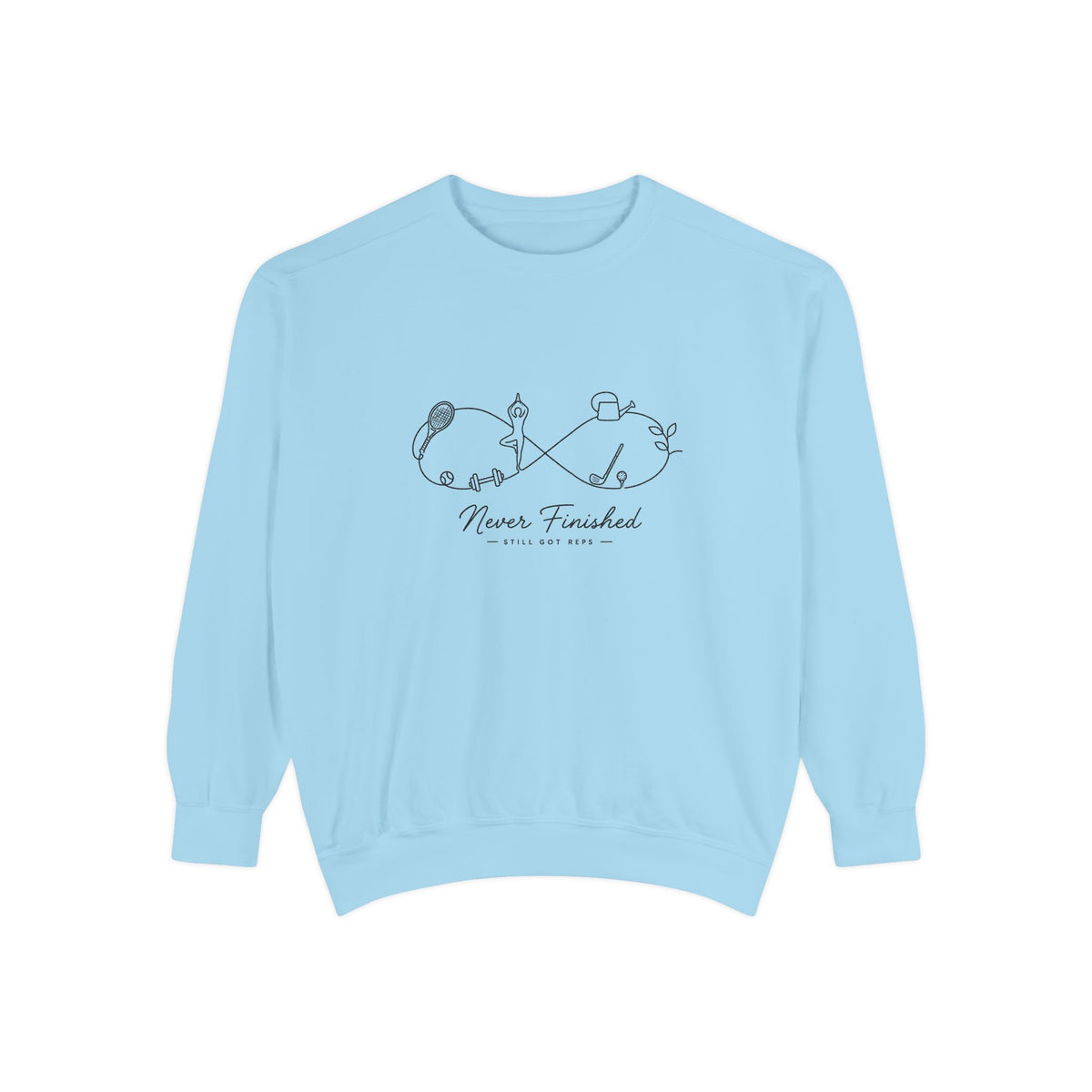 Garment Dyed Heritage Pullover | Active Seasons Graphic Sweatshirt | Active Lifestyle Top