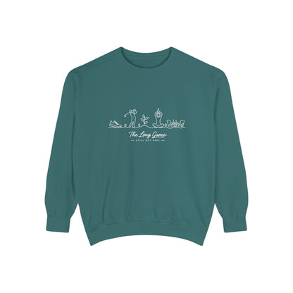 Athletic Longevity Pullover | The Long Game Graphic Sweatshirt | Active Aging Top