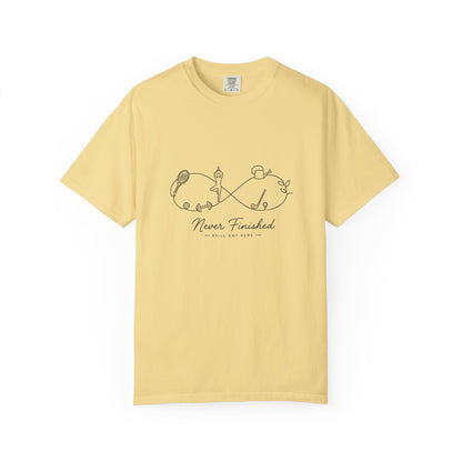 Continuous Reps Motivational Line Art T-Shirt