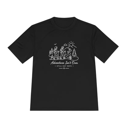 Couples Adventure Line Art Dry Fit T-Shirt