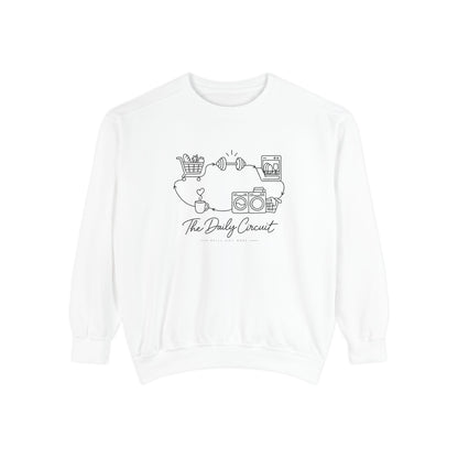 Lifestyle Wellness Pullover | The Daily Circuit Graphic Sweatshirt | Daily Habit Top