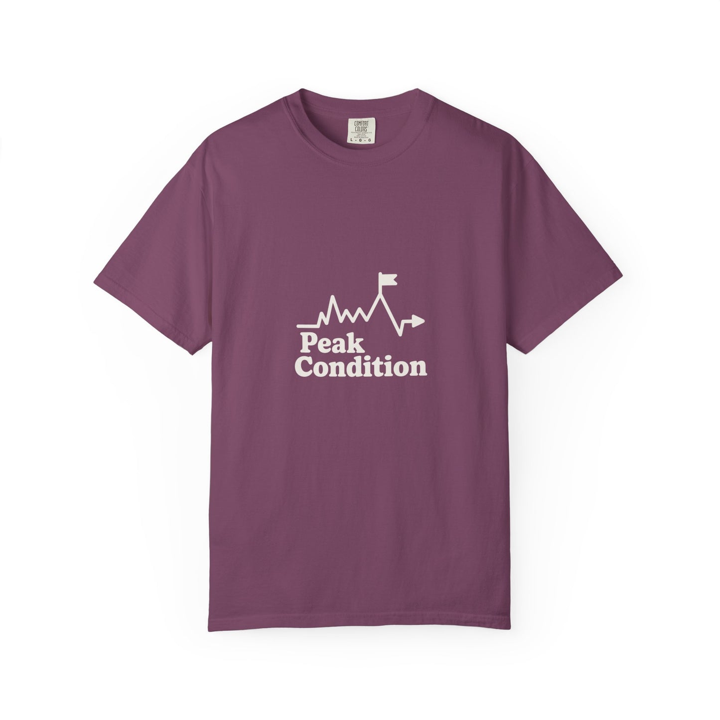 Peak Condition T-Shirt — Mountain Hiking Graphic Tee