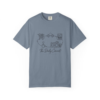 Daily Circuit Household Routine Line Art T-Shirt
