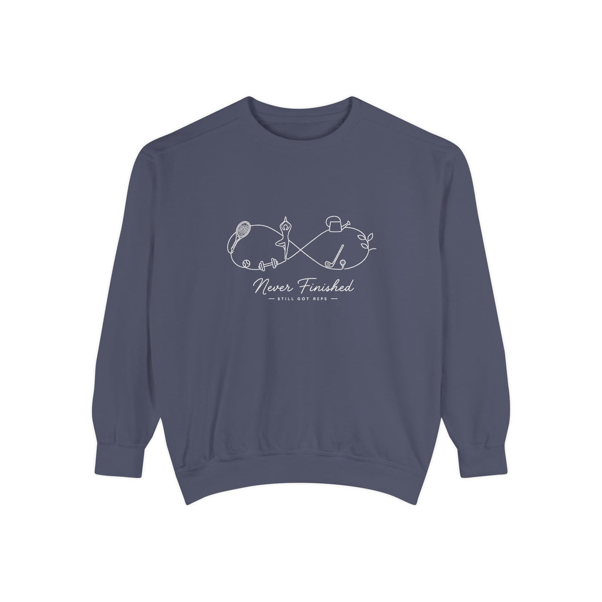Garment Dyed Heritage Pullover | Active Seasons Graphic Sweatshirt | Active Lifestyle Top