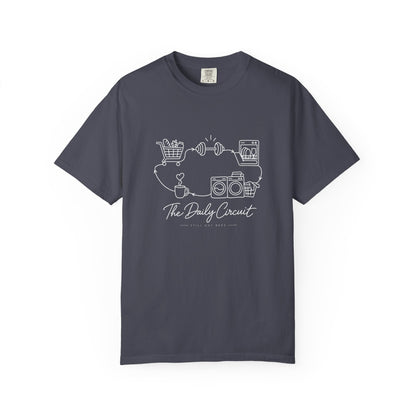 Daily Circuit Household Routine Line Art T-Shirt