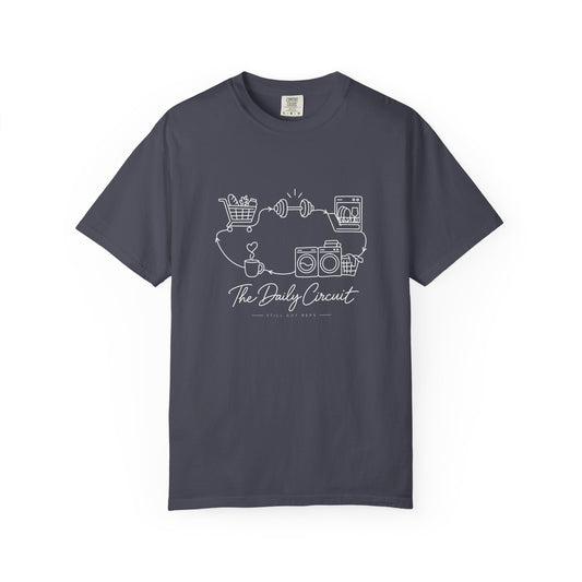 Daily Circuit Household Routine Line Art T-Shirt