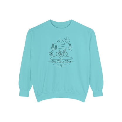 Inspirational Heritage Pullover | One More Climb Graphic Sweatshirt | Active Lifestyle Top